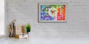 ZEGAR ŚCIENNY/BIURKOWY CDA.23.04 GROWTH