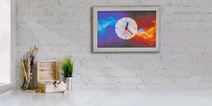 ZEGAR ŚCIENNY / BIURKOWY CDA.23.67 BLURRY