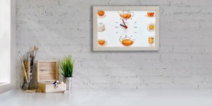 ZEGAR ŚCIENNY/BIURKOWY CDA.23.39 TEA TIME