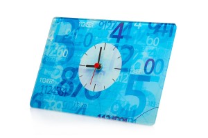 ZEGAR  BIURKOWY CD.23.61 BLUE NUMBERS