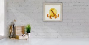 ZEGAR ŚCIENNY CDA.20.06 TIME IS MONEY