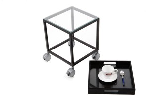 MOBILNE STOLIKI Z TACĄ STTG.30.CLEAR