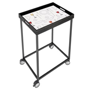 SERVING TROLLEYS  STTG.36.12 LUNCH TIME 