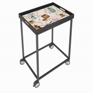 MOBILNE STOLIKI Z TACĄ STTD.36.24 COFFEE SET 