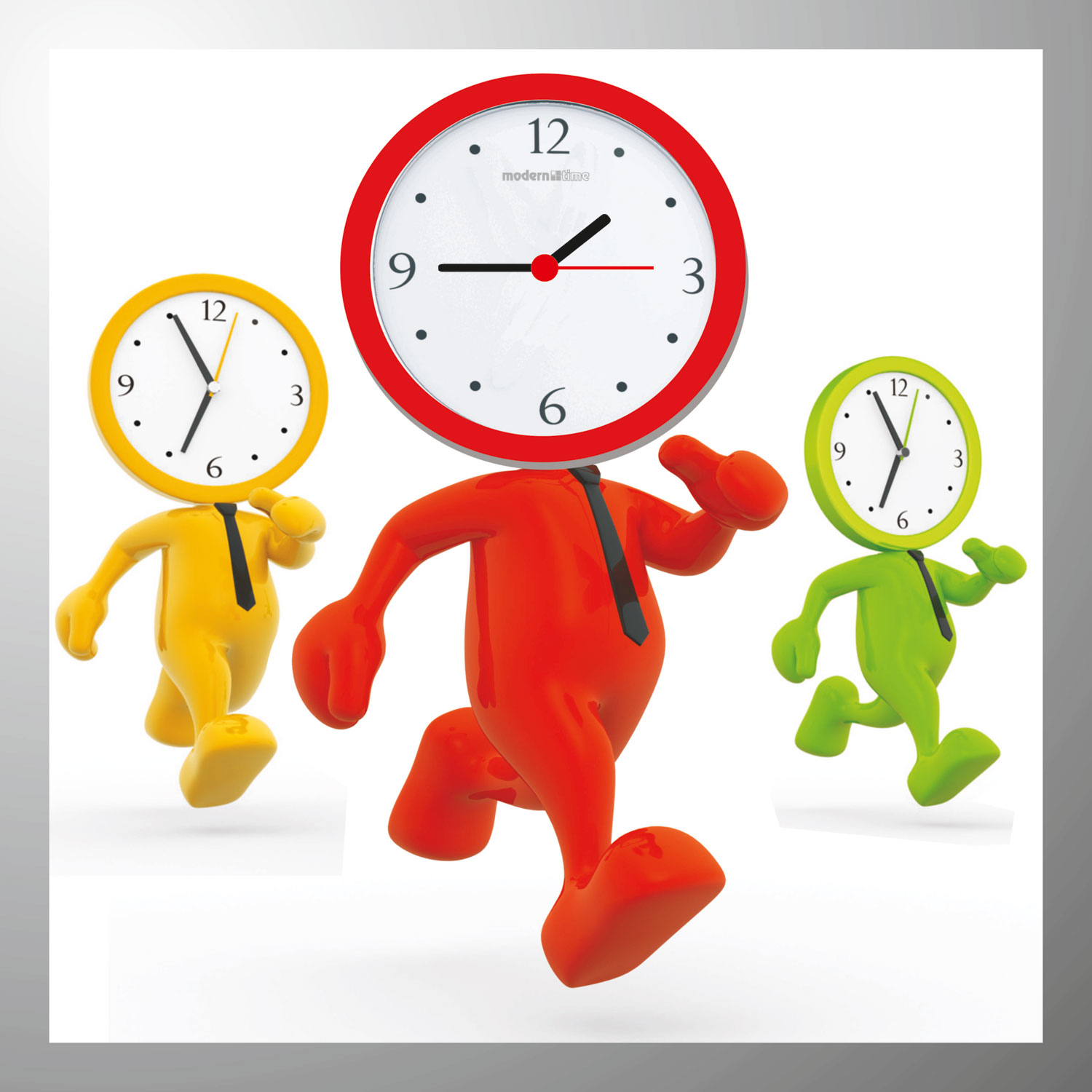 WALL CLOCK CDA.40.75 TIME RACE