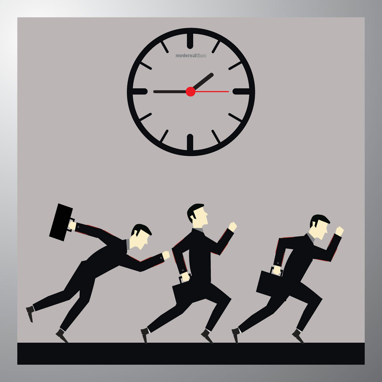 WALL CLOCK CDA.40.73 BUSINESSMEN